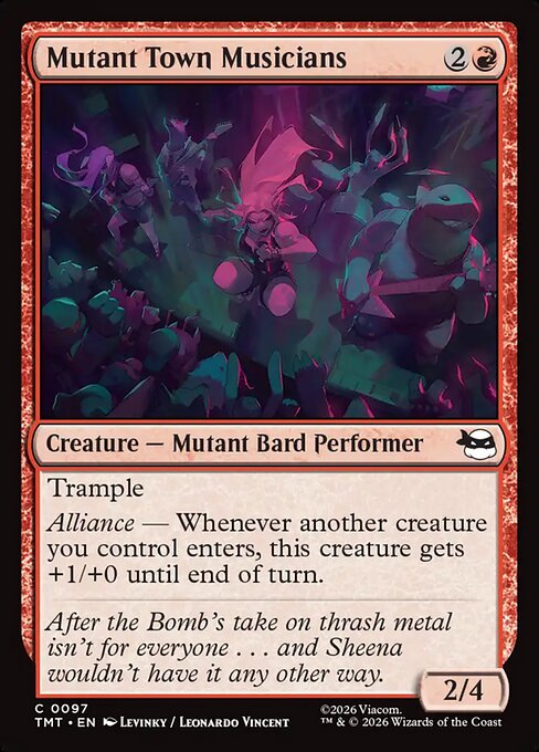 Mutant Town Musicians — Front