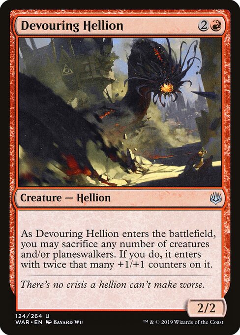 Devouring Hellion — Front