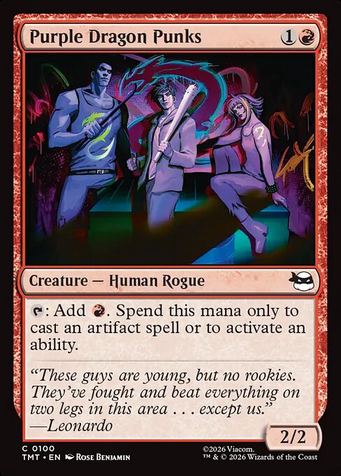 Purple Dragon Punks — Front