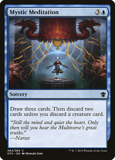 Mystic Meditation — Front