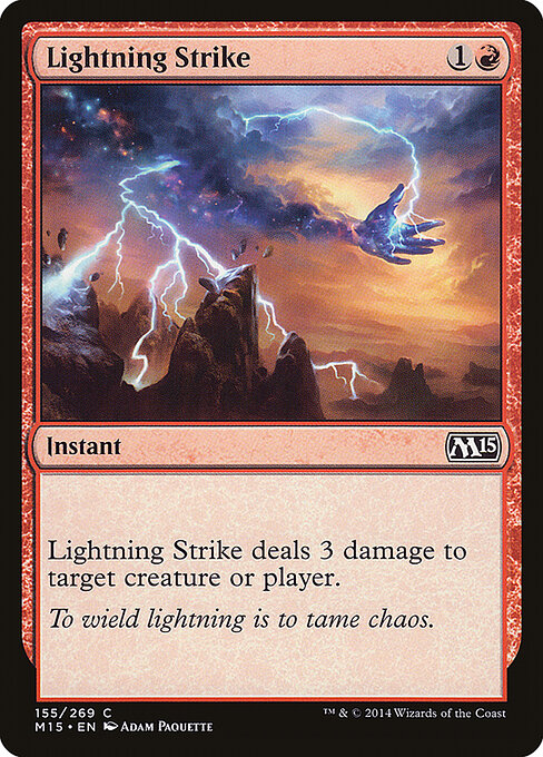 Lightning Strike — Front