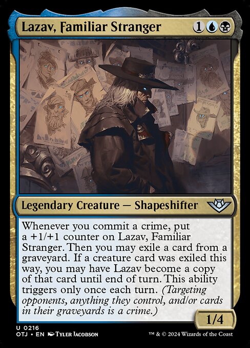 Lazav, Familiar Stranger — Front
