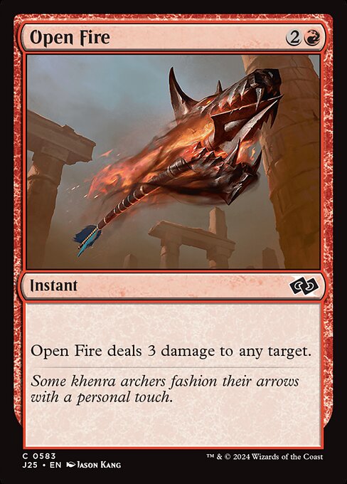Open Fire — Front