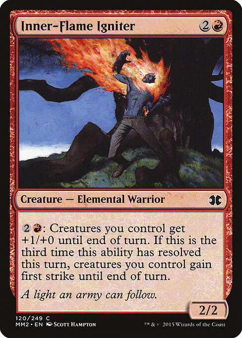 Inner-Flame Igniter — Front