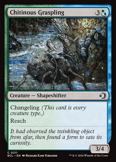 Chitinous Graspling — Front