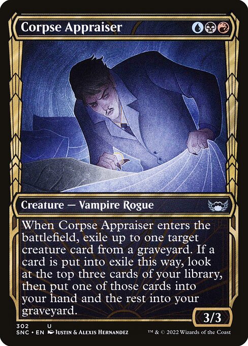 Corpse Appraiser (Showcase) — Front