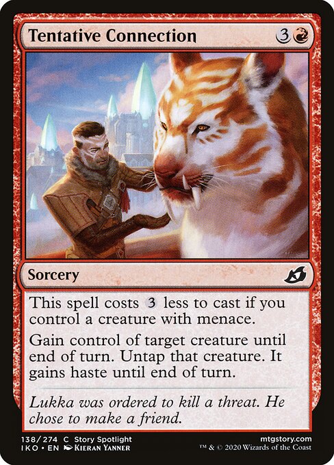 Tentative Connection — Front