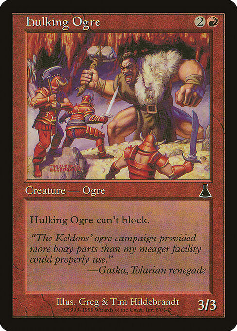 Hulking Ogre — Front