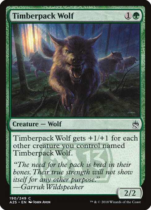 Timberpack Wolf — Front