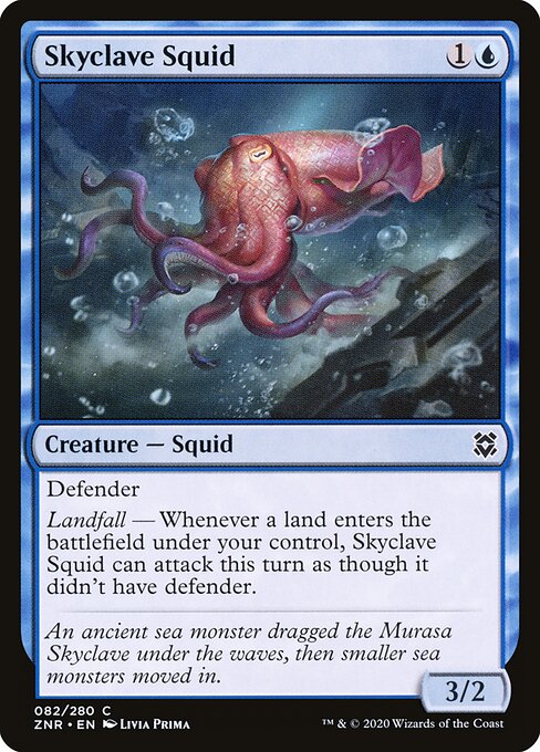 Skyclave Squid — Front