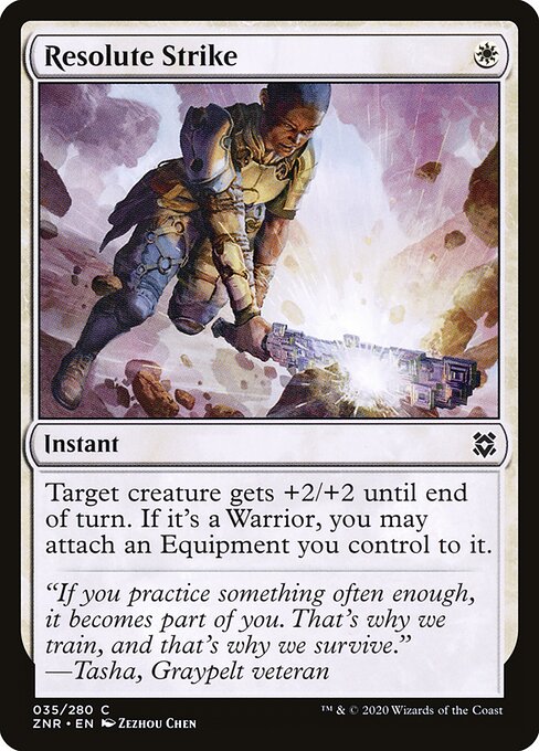 Resolute Strike — Front