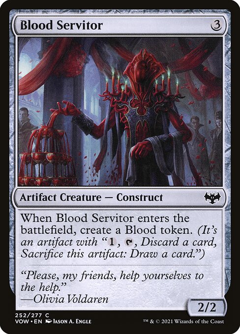 Blood Servitor — Front