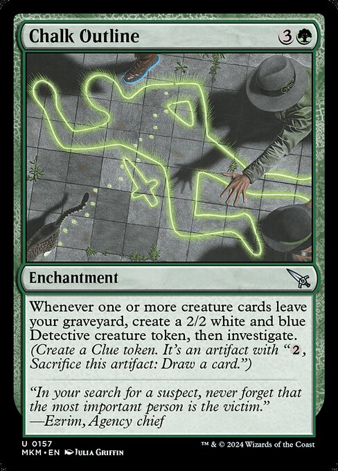 Chalk Outline — Front