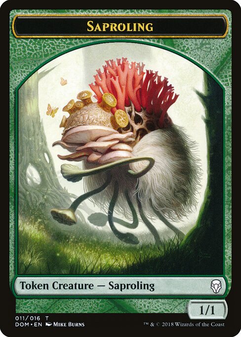 Saproling Token (011) — Front