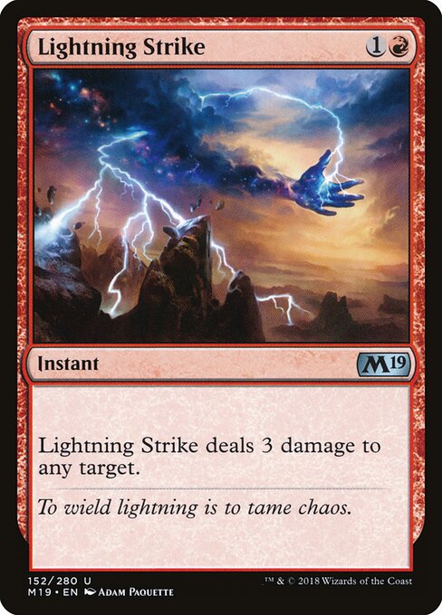 Lightning Strike — Front
