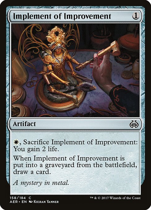 Implement of Improvement — Front