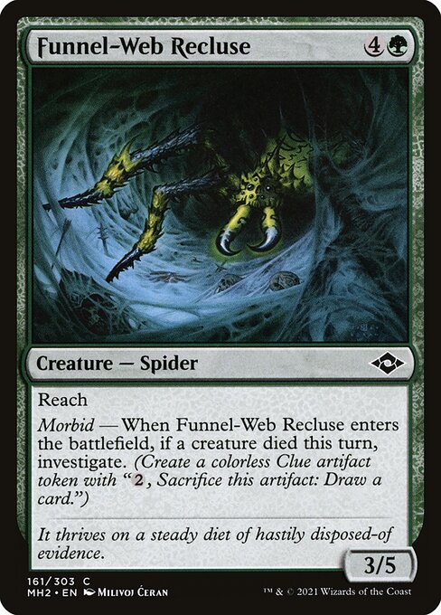 Funnel-Web Recluse — Front