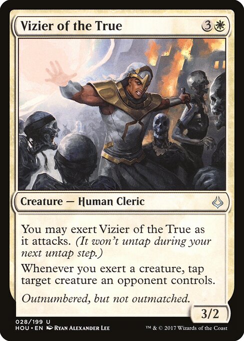 Vizier of the True — Front