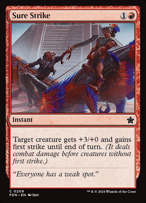 Sure Strike — Front