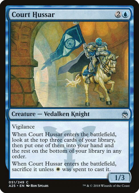 Court Hussar — Front