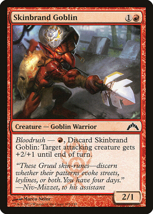 Skinbrand Goblin — Front