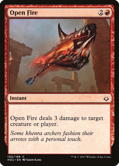 Open Fire — Front