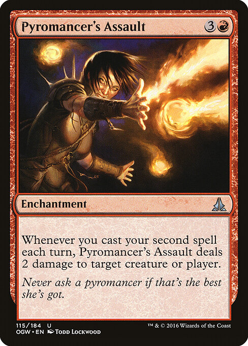 Pyromancer's Assault — Front