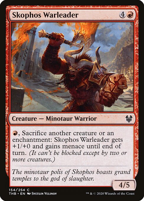 Skophos Warleader — Front