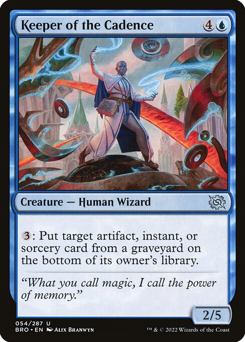 Keeper of the Cadence — Front
