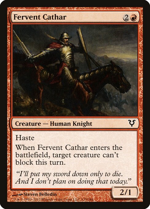 Fervent Cathar — Front