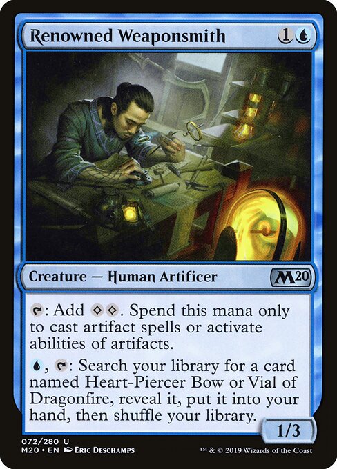 Renowned Weaponsmith — Front