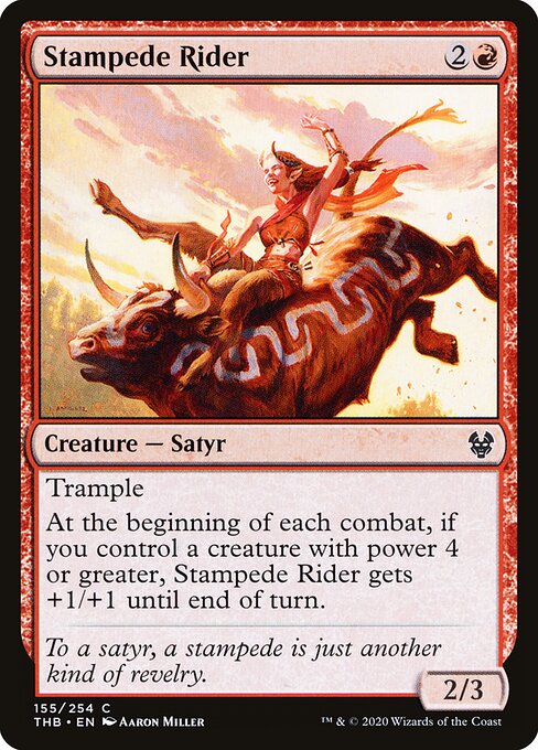 Stampede Rider — Front