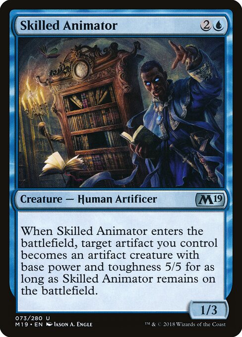 Skilled Animator — Front