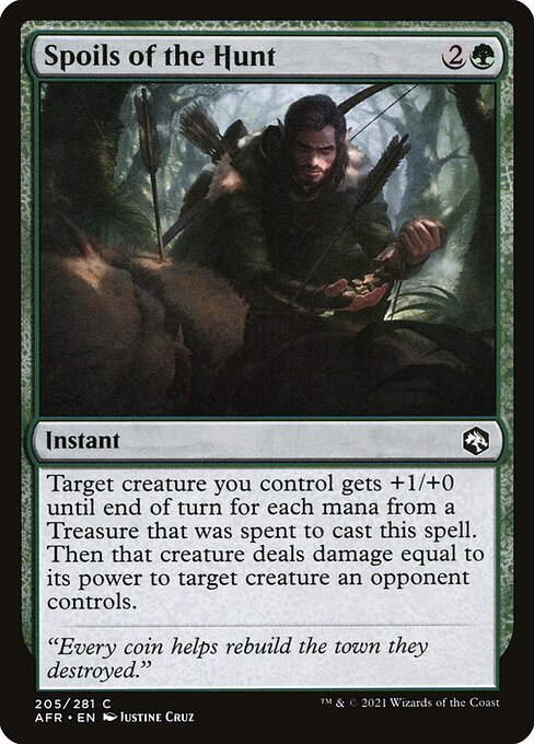 Spoils of the Hunt — Front