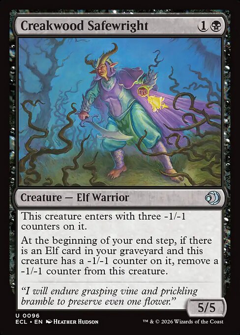 Creakwood Safewright — Front