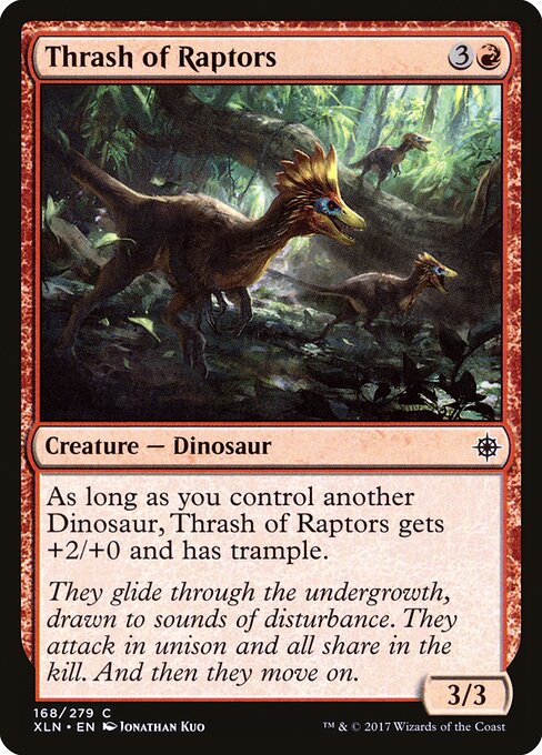 Thrash of Raptors — Front