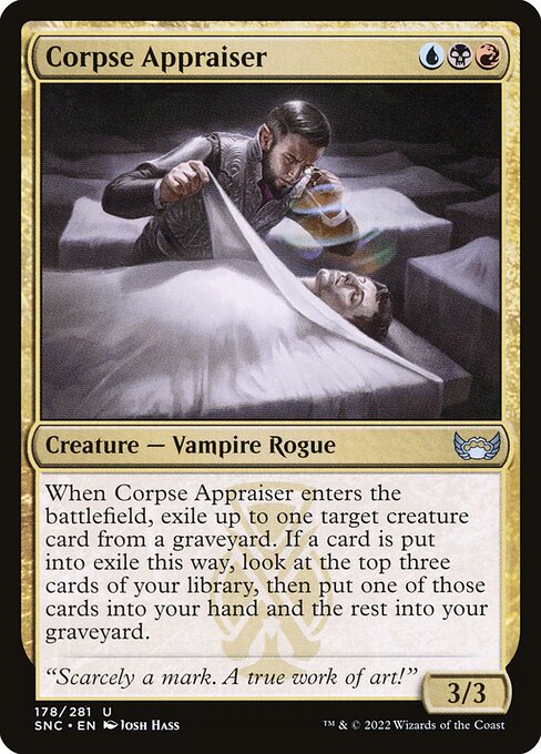 Corpse Appraiser — Front