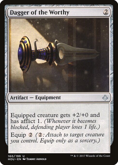 Dagger of the Worthy — Front