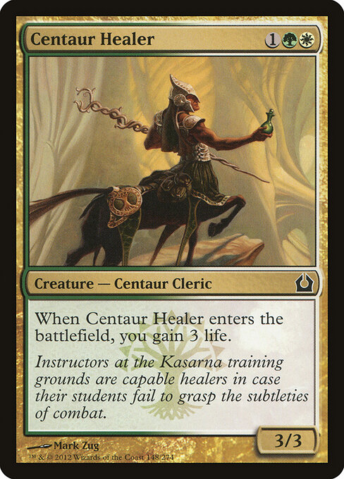 Centaur Healer — Front