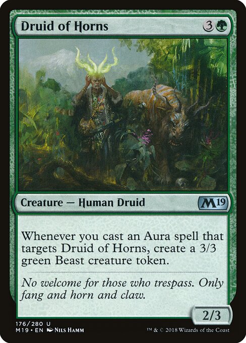 Druid of Horns — Front