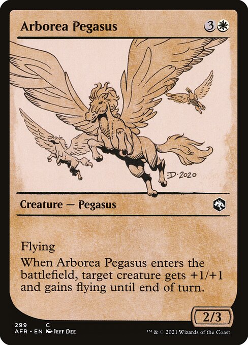 Arborea Pegasus (Showcase) — Front