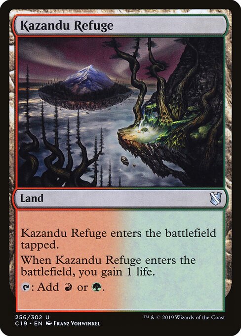 Kazandu Refuge — Front