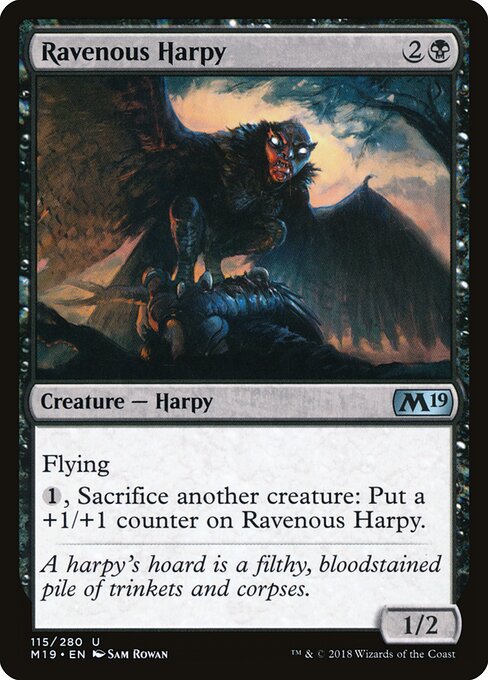 Ravenous Harpy — Front