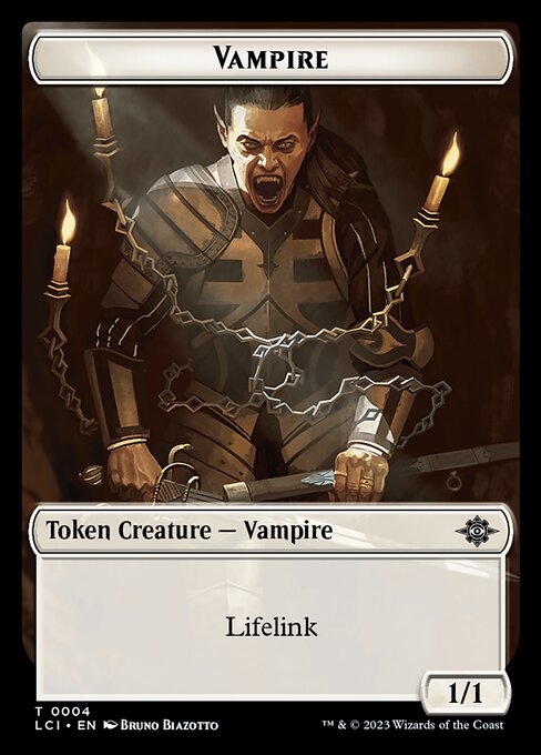 Vampire // Skeleton Pirate Double-Sided Token — Front — Vampire