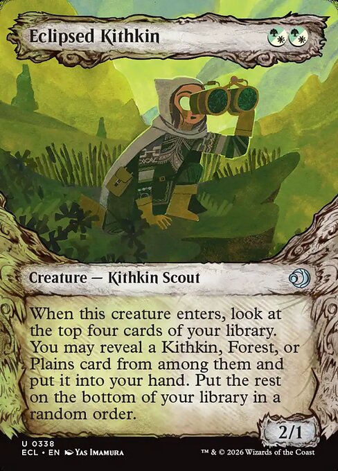 Eclipsed Kithkin (Showcase) — Front
