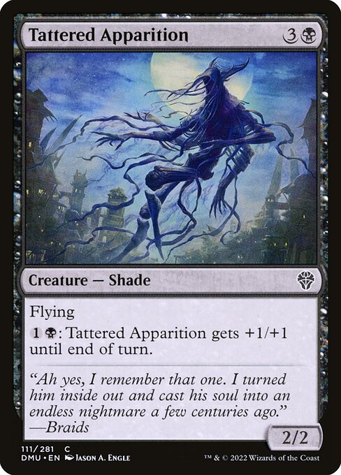 Tattered Apparition — Front