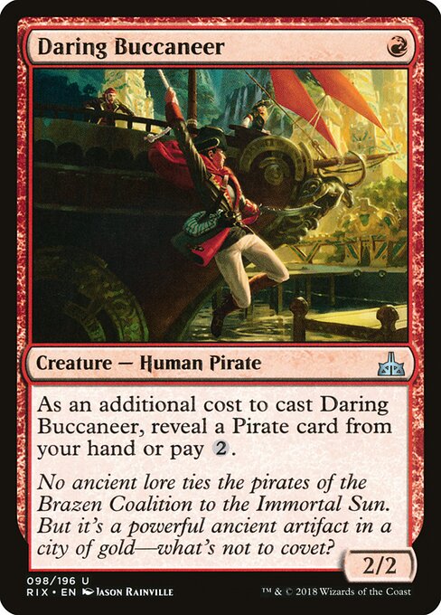 Daring Buccaneer — Front