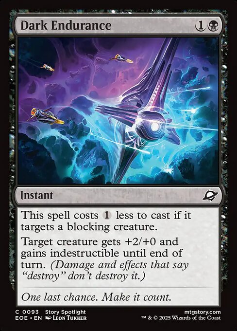 Dark Endurance — Front
