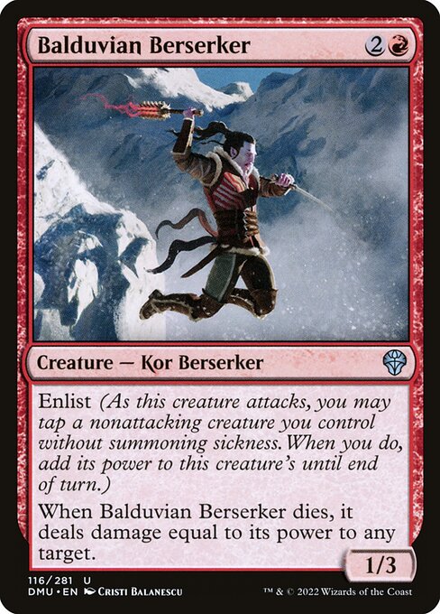 Balduvian Berserker — Front