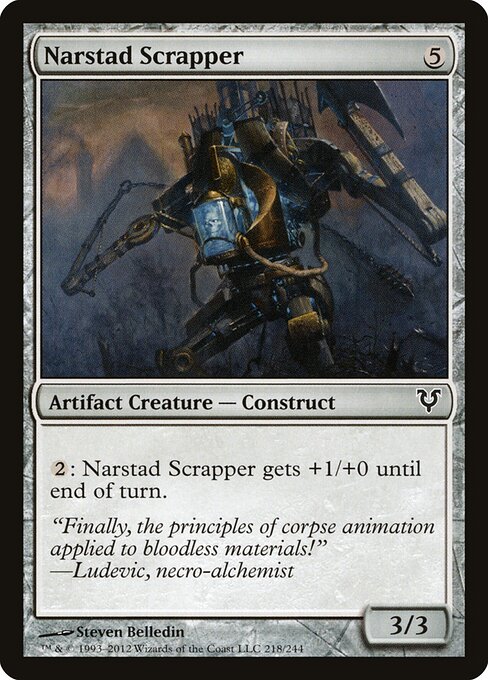 Narstad Scrapper — Front